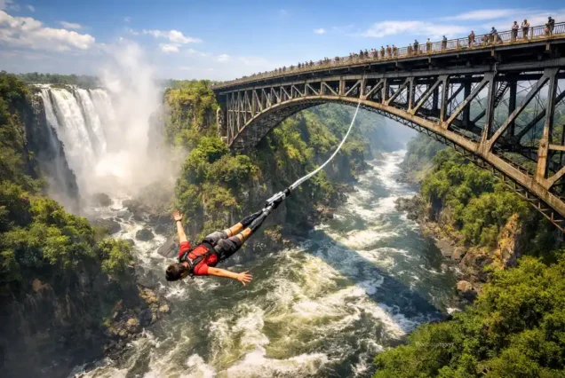 Victoria Falls Bridge Bungee Jump