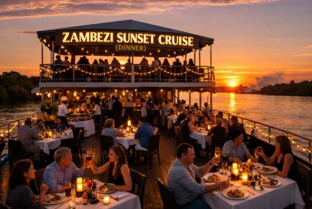 Zambezi Sunset Cruise (Dinner)